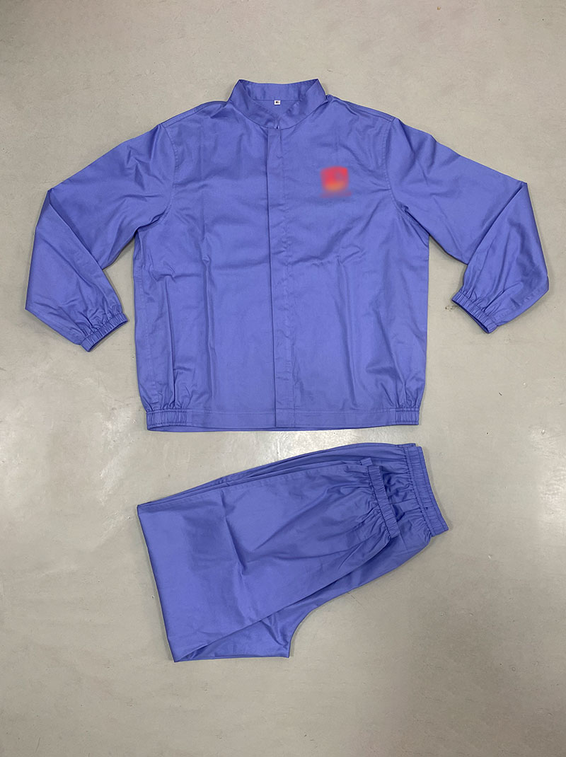 食品厂防尘防静电工作服套装定制车间特种工种工装定制 派登服饰