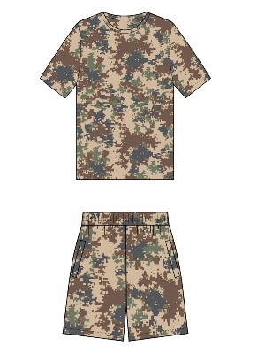 长袖短袖迷彩服套装定制学校军训服机构作训服批量定制 派登服饰