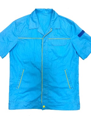 夏季短袖工厂工作服定制夏季防静电吸湿排汗工装定制 派登服饰